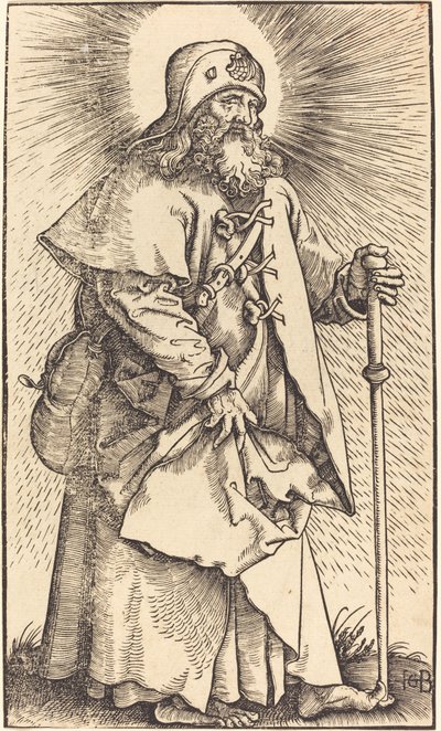 Św. Jakub Wielki autorstwa Hans Baldung Grien