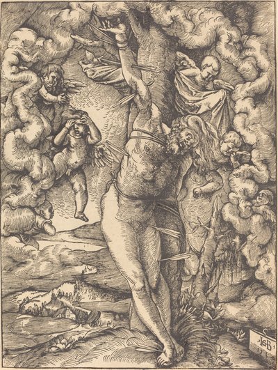 Św. Sebastian autorstwa Hans Baldung Grien