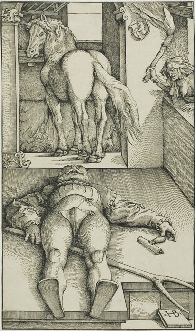 Zaczarowany Pan Młody autorstwa Hans Baldung Grien