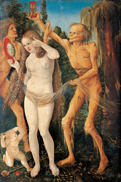 Młodość i śmierć autorstwa Hans Baldung Grien