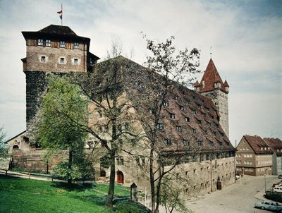 Widok Mauthalle, pierwotnie zbudowanego jako magazyn zboża w ok. 1500 autorstwa Hans Beheim