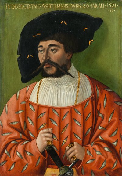 Portret Hansa Dürra autorstwa Hans Brosamer