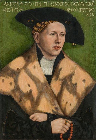 Portret Sebolta Schwarcza autorstwa Hans Brosamer