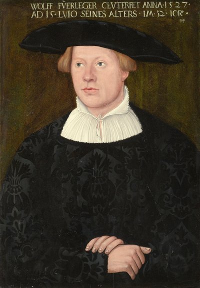 Portret Wolffa Fürlegera autorstwa Hans Brosamer