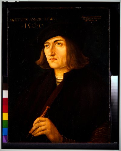 Portret mężczyzny (panel) autorstwa Hans Burgkmair