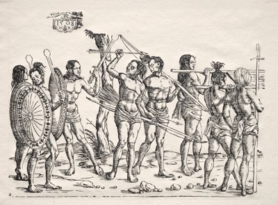 Król Cochin, 1508. autorstwa Hans Burgkmair