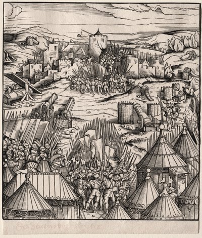 Szturm na Nantes autorstwa Hans Burgkmair