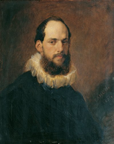 Wilhelm Wartenegg w XVII-wiecznym stroju autorstwa Hans Canon