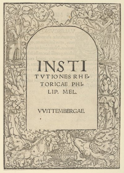 Ramka tytułowa, początek XVI wieku. autorstwa Hans Cranach