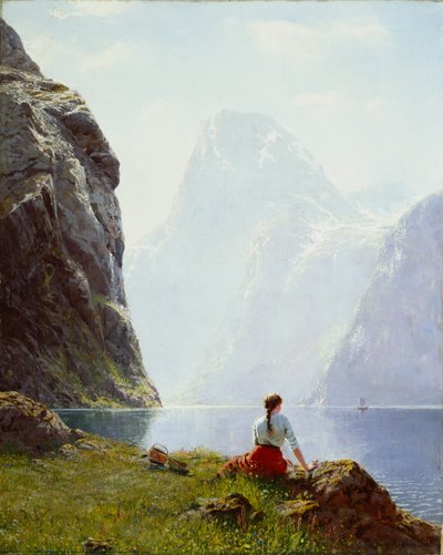 Na obrazie nie ma tytułu autorstwa Hans Dahl