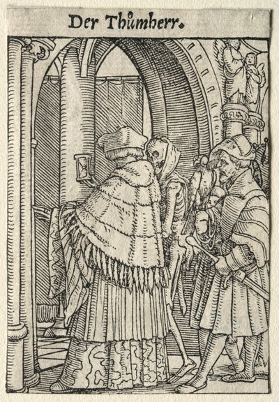 Taniec Śmierci: Kanon autorstwa Hans Holbein