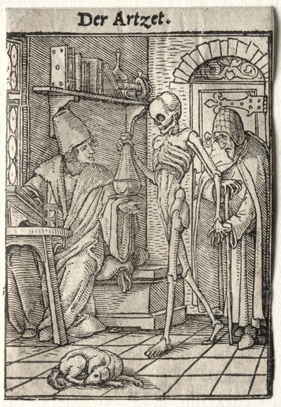 Taniec Śmierci: Doktor autorstwa Hans Holbein
