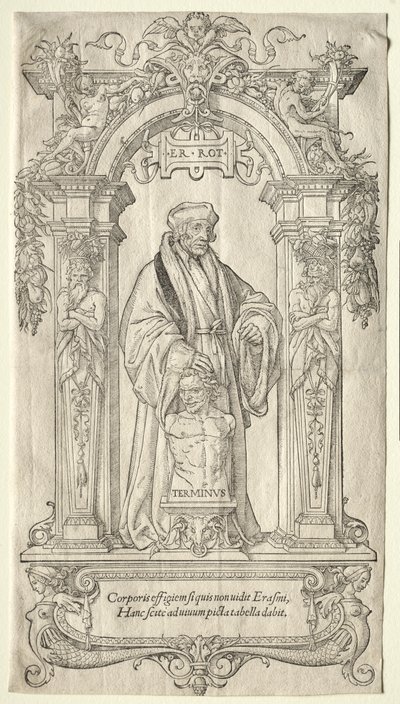 Erazm z Rotterdamu autorstwa Hans Holbein