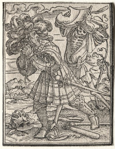 Taniec śmierci: Hrabia autorstwa Hans Holbein