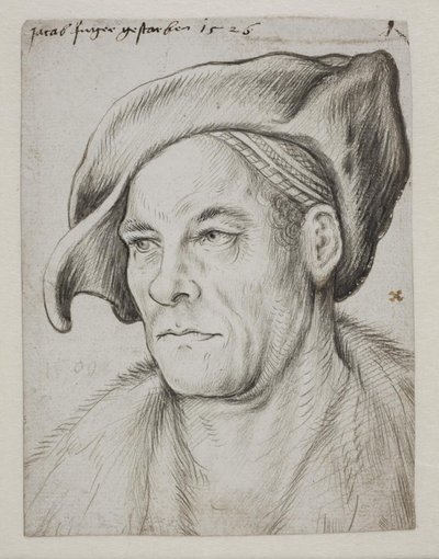 Portret finansisty i kupca Jacoba Fuggera autorstwa Hans Holbein d.Æ.
