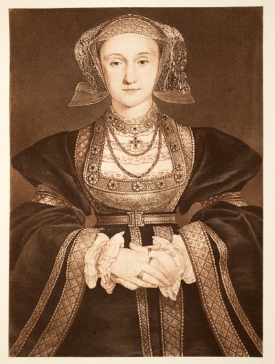 Anna z Kleve, ok. 1539, wyd. 1902 (kolotyp) autorstwa Hans Holbein der Jüngere