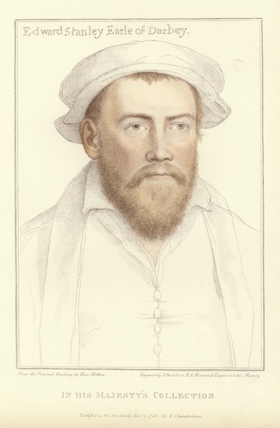 Edward Stanley, hrabia Derby (akwatinta) autorstwa Hans Holbein der Jüngere