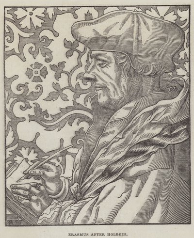 Erasmus autorstwa Hans Holbein der Jüngere