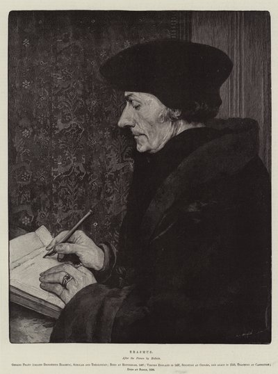 Erasmus autorstwa Hans Holbein der Jüngere