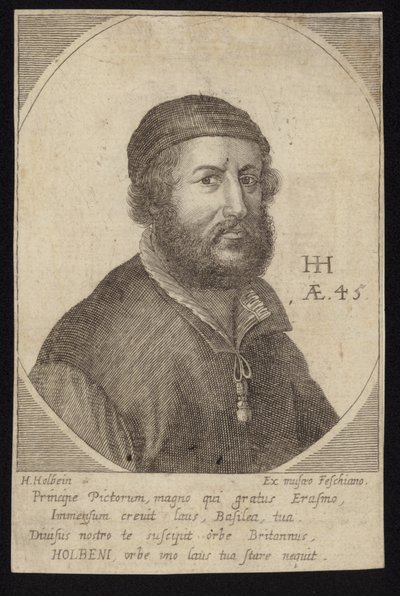 Hans Holbein autoportret autorstwa Hans Holbein der Jüngere