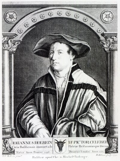 Hansas Holbeinas jaunesnysis, raižytas Bartholomaus Huebner, 1790 m. autorstwa Hans Holbein der Jüngere