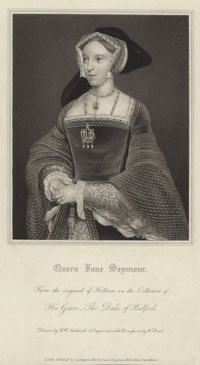 Jane Seymour autorstwa Hans Holbein der Jüngere