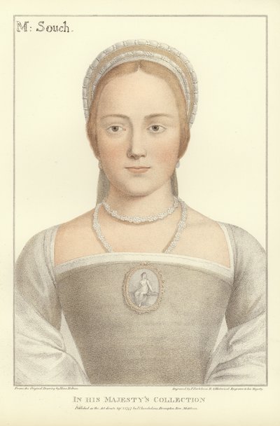 M Souch (akwatinta) autorstwa Hans Holbein der Jüngere