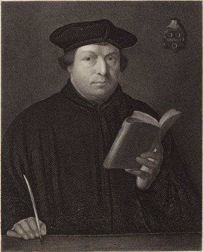 Marcin Luther autorstwa Hans Holbein der Jüngere