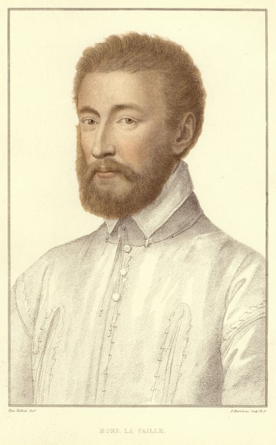 Monsieur La Faille (akwatinta) autorstwa Hans Holbein der Jüngere