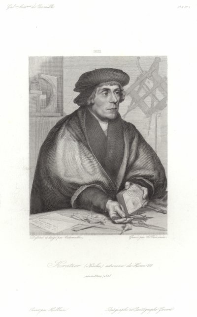 Mikołaj drapie się autorstwa Hans Holbein der Jüngere