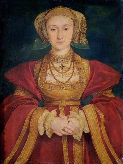 Portret Anny z Kleve (1515-57) 1539 autorstwa Hans Holbein der Jüngere