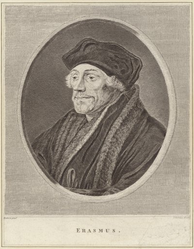 Portret Desideriusa Erasmusa autorstwa Hans Holbein der Jüngere