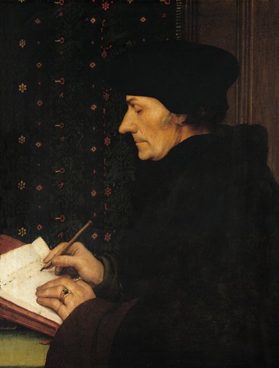 Portret Desideriusa Erazma autorstwa Hans Holbein der Jüngere