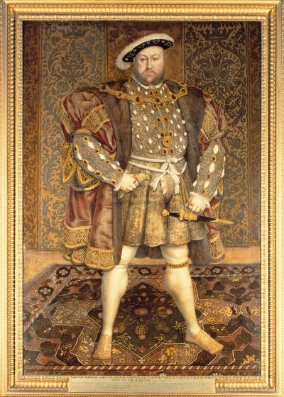 Portret Henryka VIII (1491-1547) autorstwa Hans Holbein der Jüngere