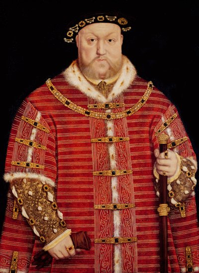 د هنري VIII پولی انځور autorstwa Hans Holbein der Jüngere