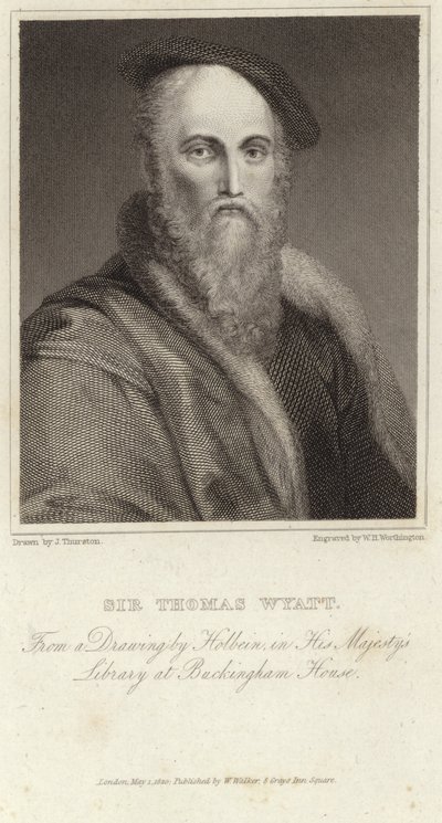 Portret Sir Thomasa Wyatta autorstwa Hans Holbein der Jüngere