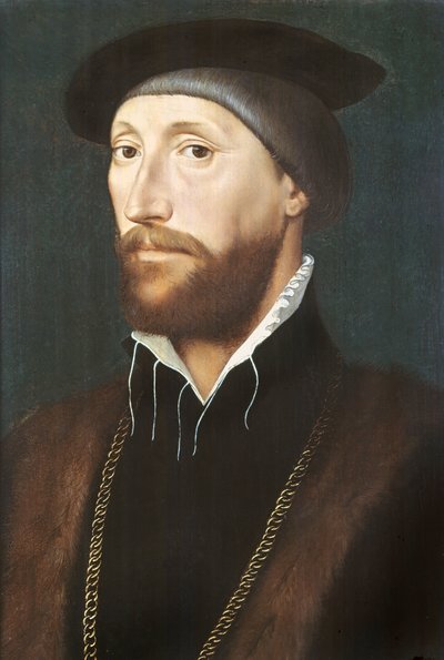 Sir Thomas Lestrange autorstwa Hans Holbein der Jüngere