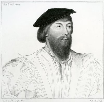 Thomas Vaux, 2. baron Vaux z Harrowden autorstwa Hans Holbein der Jüngere