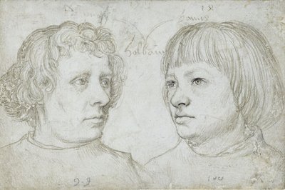 Ambrosius i Hans autorstwa Hans Holbein the Elder