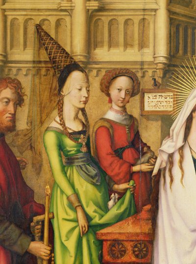 Fragment przedstawienia Chrystusa w świątyni, 1500 (zob. także 147225) autorstwa Hans Holbein the Elder