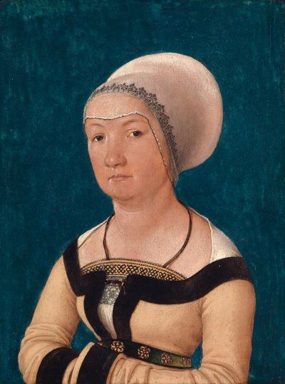 Portret żony Jörga Fischera w wieku 34 lat, 1512 r. autorstwa Hans Holbein the Elder