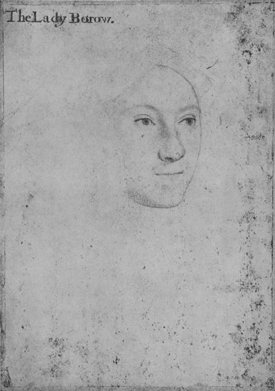 Alice London, Lady Borough, c1541 1945 autorstwa Hans Holbein der Jüngere
