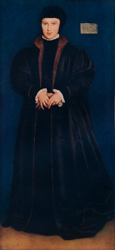 Krystyna Danii, księżna Mediolanu, 1538 autorstwa Hans Holbein der Jüngere