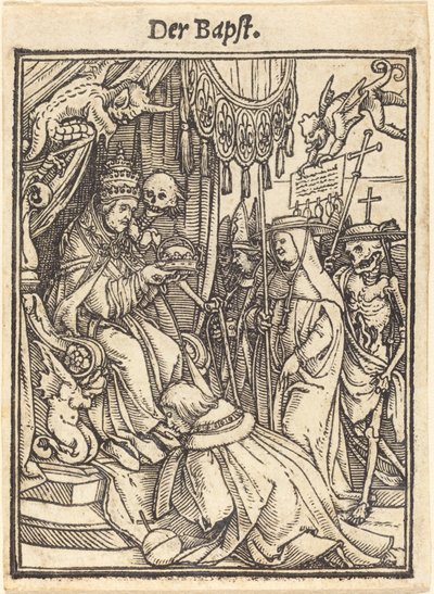 Papież autorstwa Hans Holbein der Jüngere