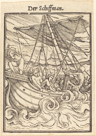 Żeglarz autorstwa Hans Holbein der Jüngere