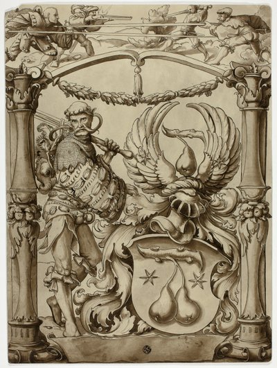 Projekt szwajcarskiego herbu autorstwa Hans Holbein the Younger