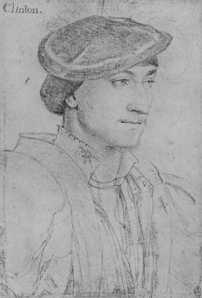 Edward, Lord Clinton, c1532-1543 1945 autorstwa Hans Holbein der Jüngere