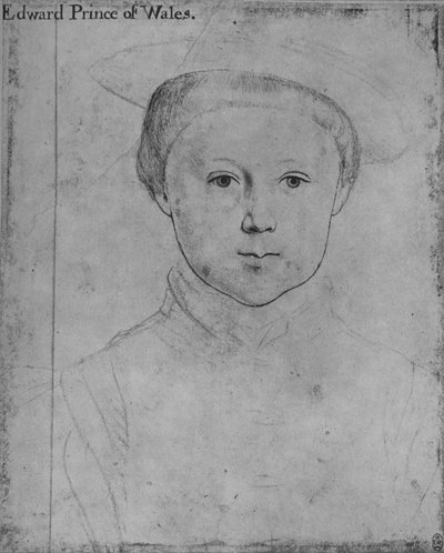 Edward, książę Walii, c1540-1543 1945 autorstwa Hans Holbein der Jüngere