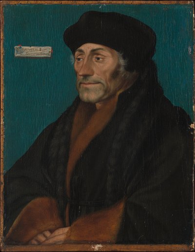 Erazm z Rotterdamu autorstwa Hans Holbein the Younger
