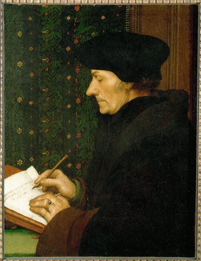Erazm z Rotterdamu, humanista i pisarz ... autorstwa Hans Holbein the Younger